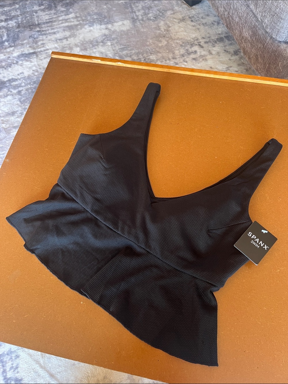 NWT Spanx Swim Top Sz M